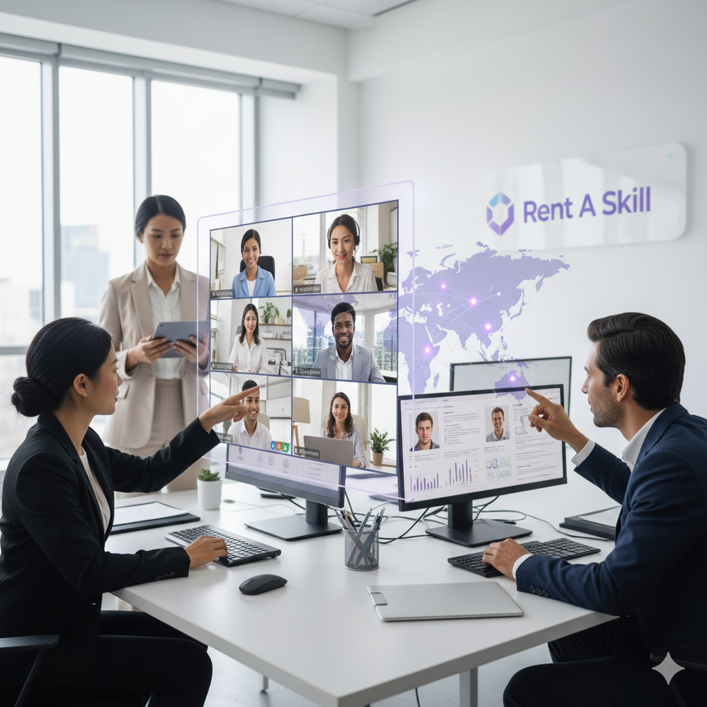 Remote Talent Acquisition by Rent A Skill