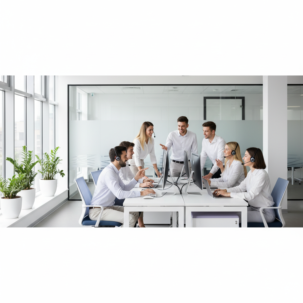 Rent A Skill Support Team – Professional Customer Support Agents at Work